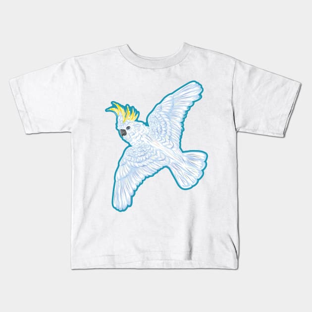 Cockatoo Kids T-Shirt by SWON Design